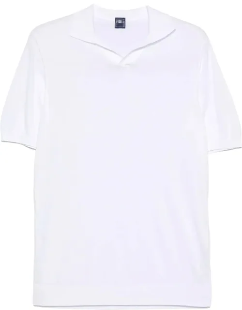 Polo-collar T-shirt