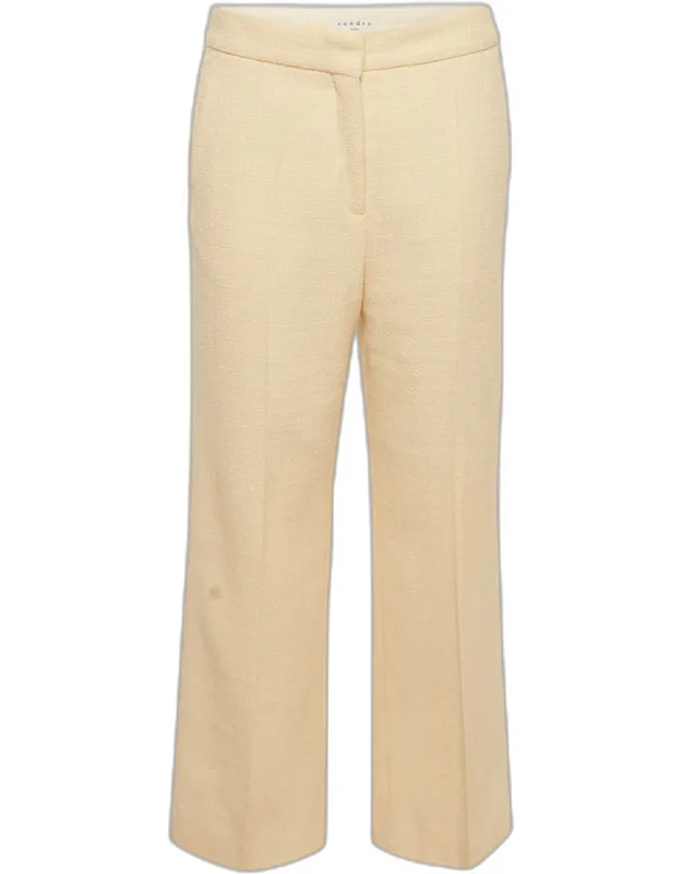 Tweed Straight-leg Trousers