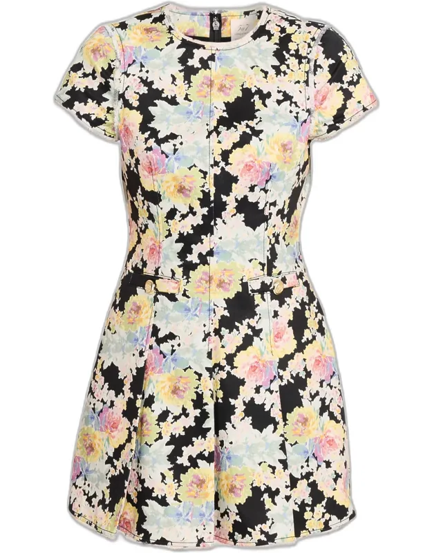 Ikat Bouquet Mini Dress