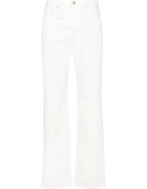 Mid-rise Straight Jeans