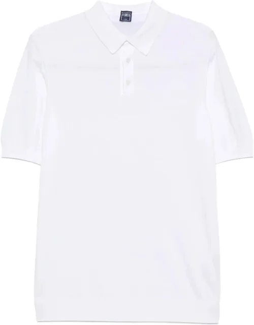 Button-fastening Polo Shirt