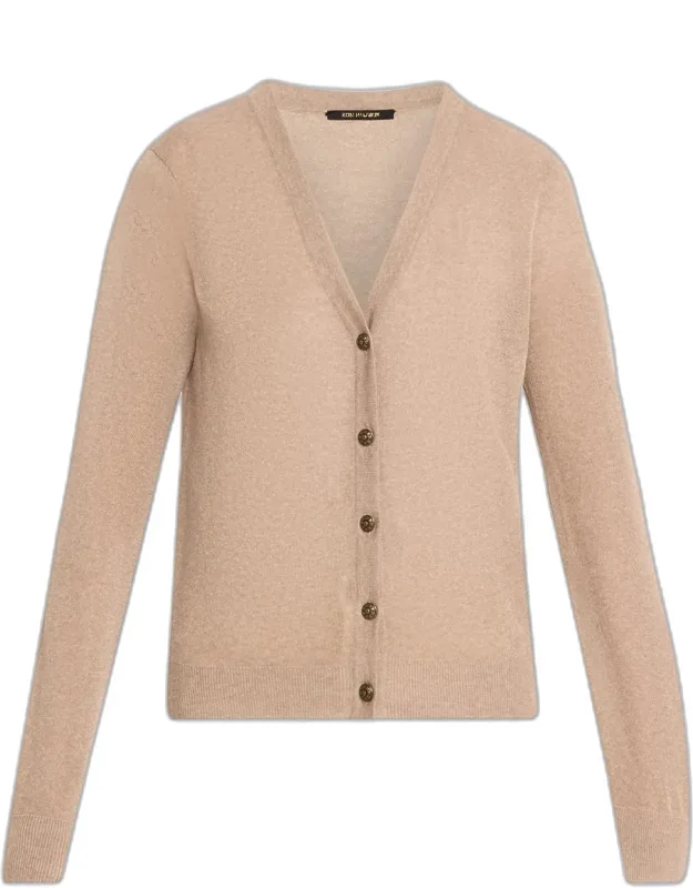 Button-down Knit Sweater