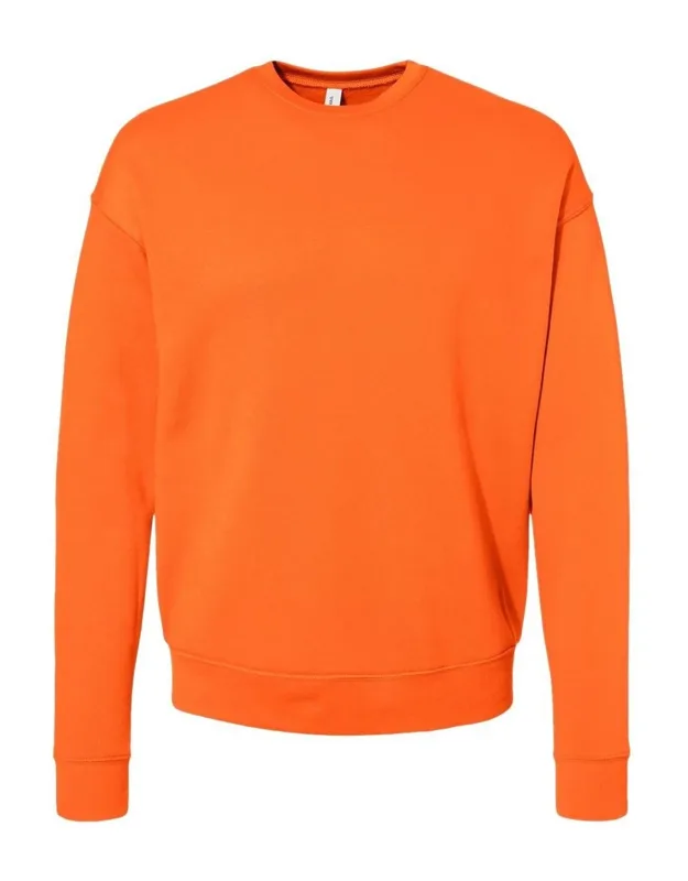 Sponge Fleece Drop Shoulder Crewneck Sweatshirt