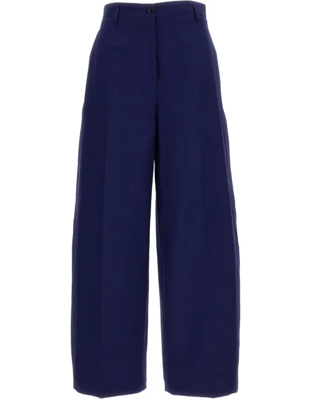 Wide-leg Trousers