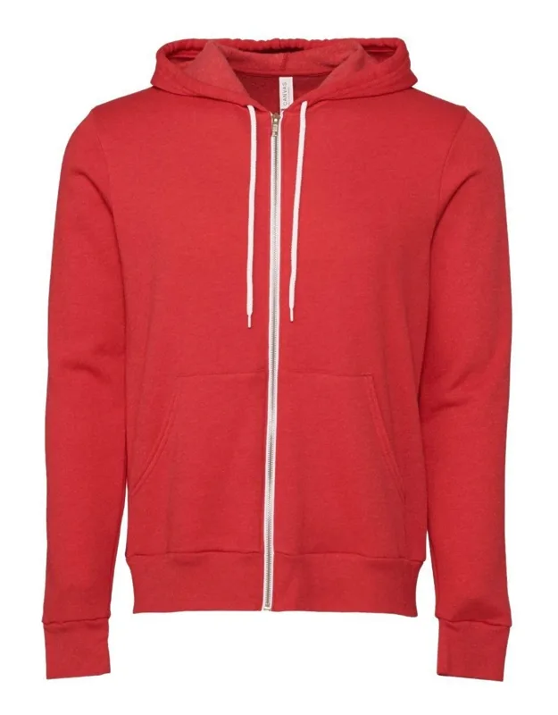 Sponge Fleece Full-zip Hoodie