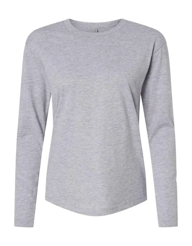 Cotton Relaxed Long Sleeve T-shirt