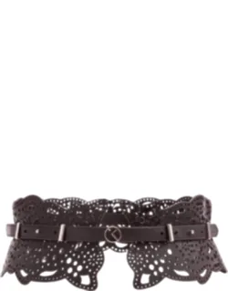 Perforated Leather Belt