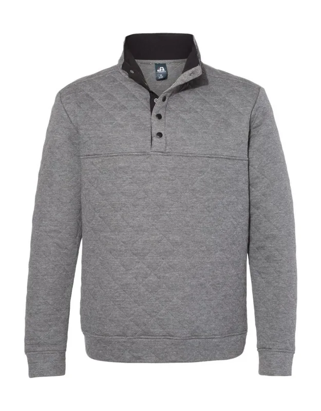 Quilted Snap Pullover
