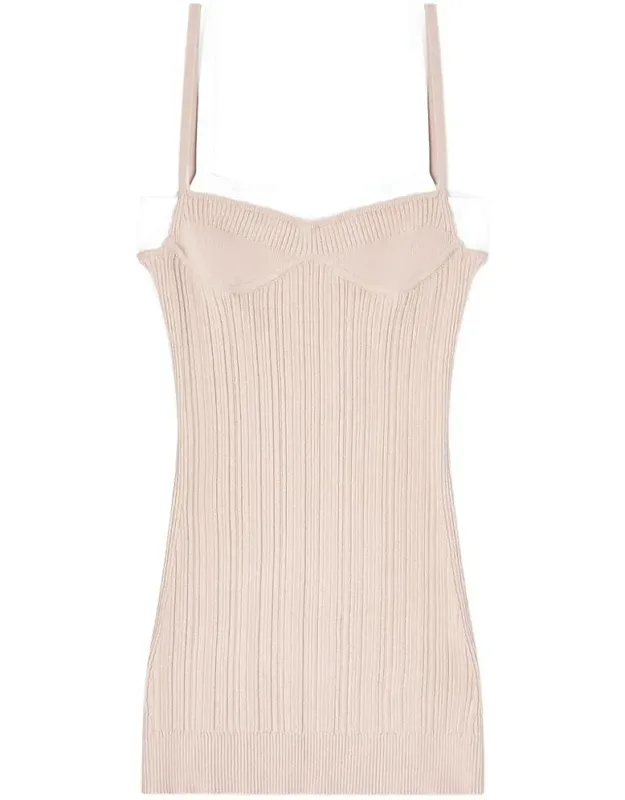 Ribbed Knit Bodycon Dress