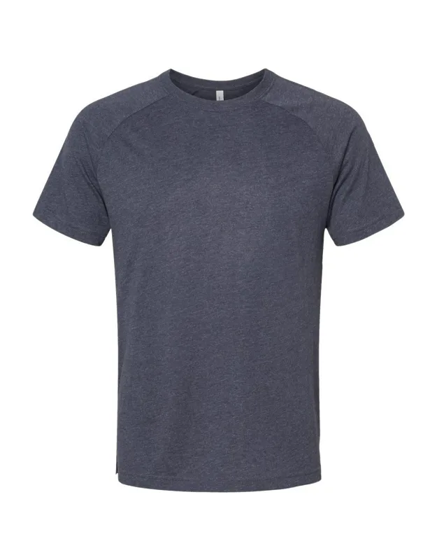 Heather Cvc Raglan Tee