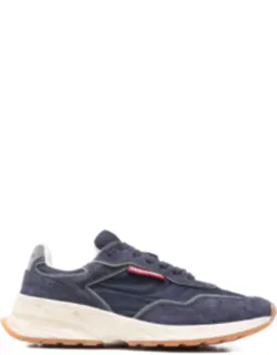 Suede Panel Sneakers