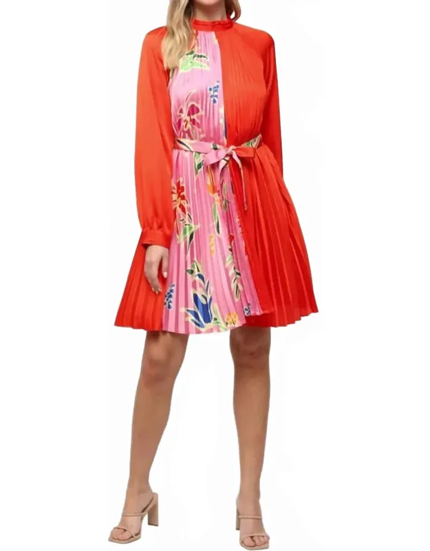 Pleated Dress