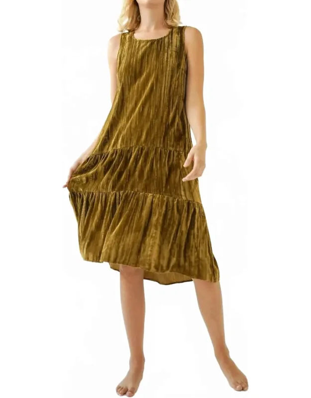 St Peter's Velvet Dress