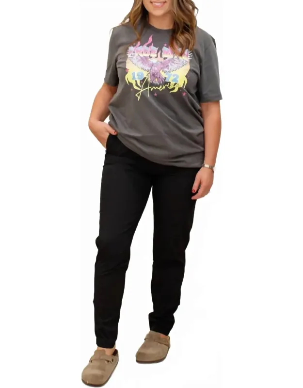 Pull On Pants With Cuff