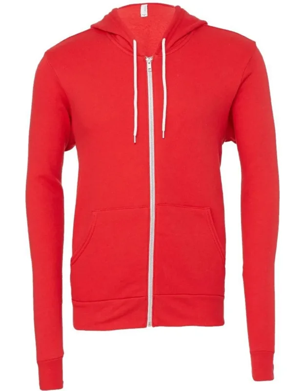 Sponge Fleece Full-zip Hoodie