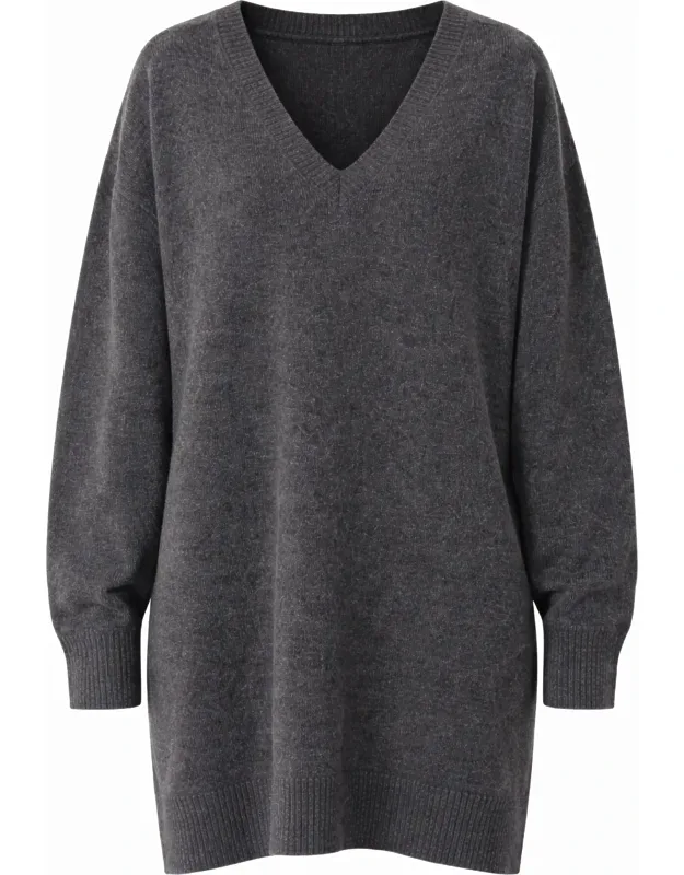 Wool Knit Mini Dress
