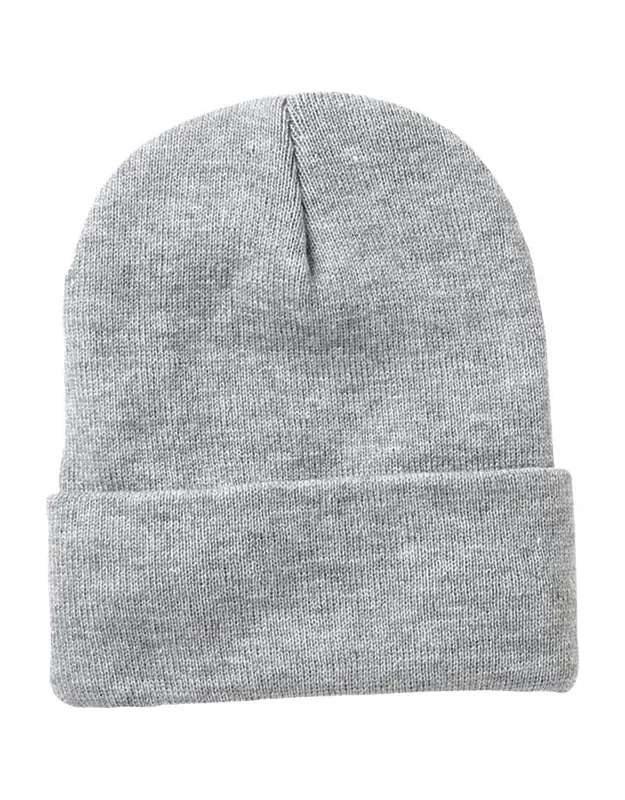 Sherpa Lined Cuffed Beanie