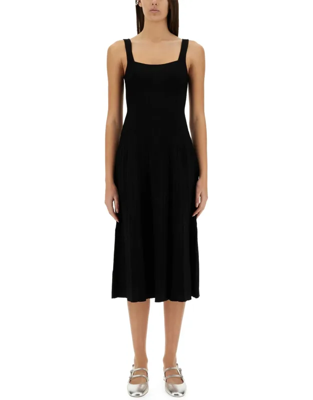 Staud "ellison" Dress, Made In China, Model Is 180 Cm Tall, Size S