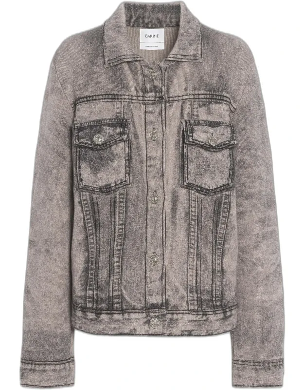 Printed Denim Jacket