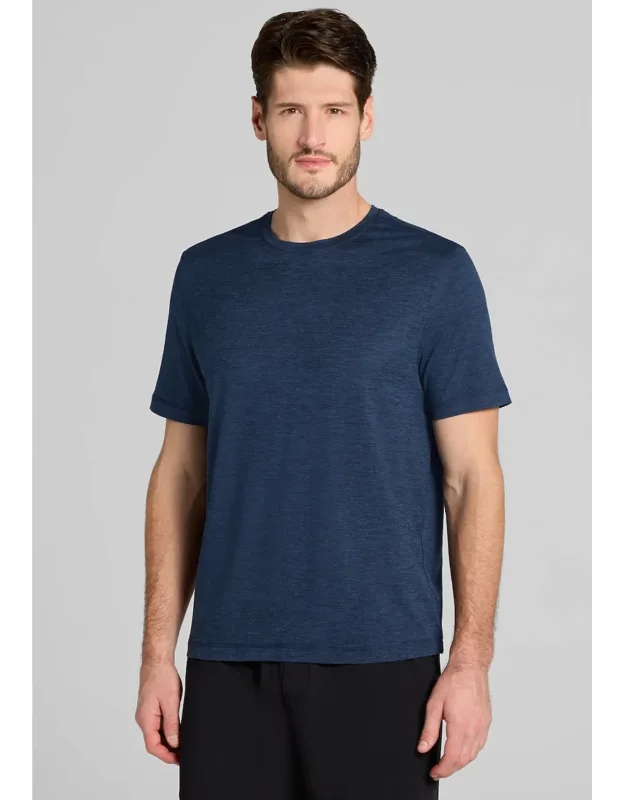 Traveler® Coolmotion Tailored Fit Long Sleeve Crew Neck Shirt - Soft, Comfy