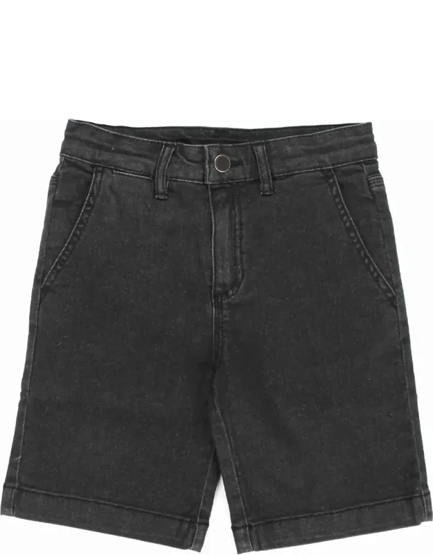 Denim Bermuda Shorts