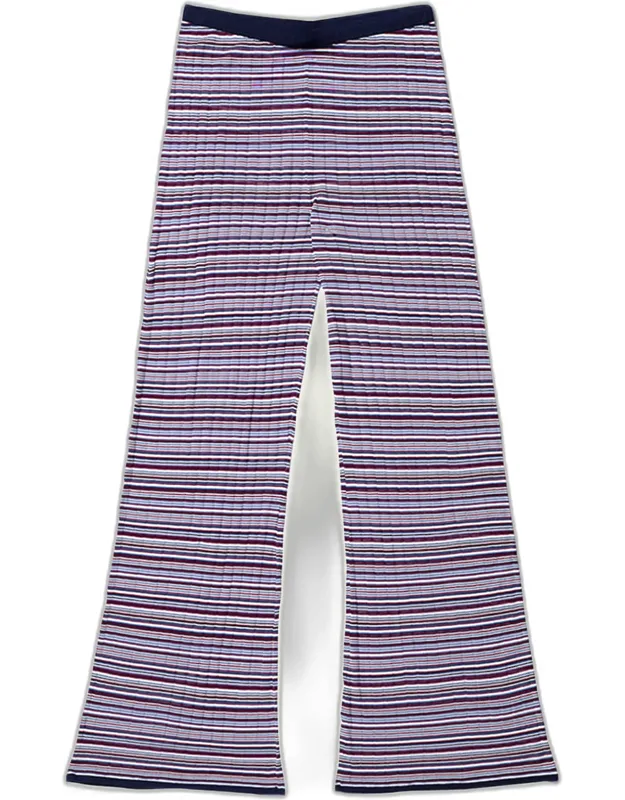 The Andrea Striped Knit Pants
