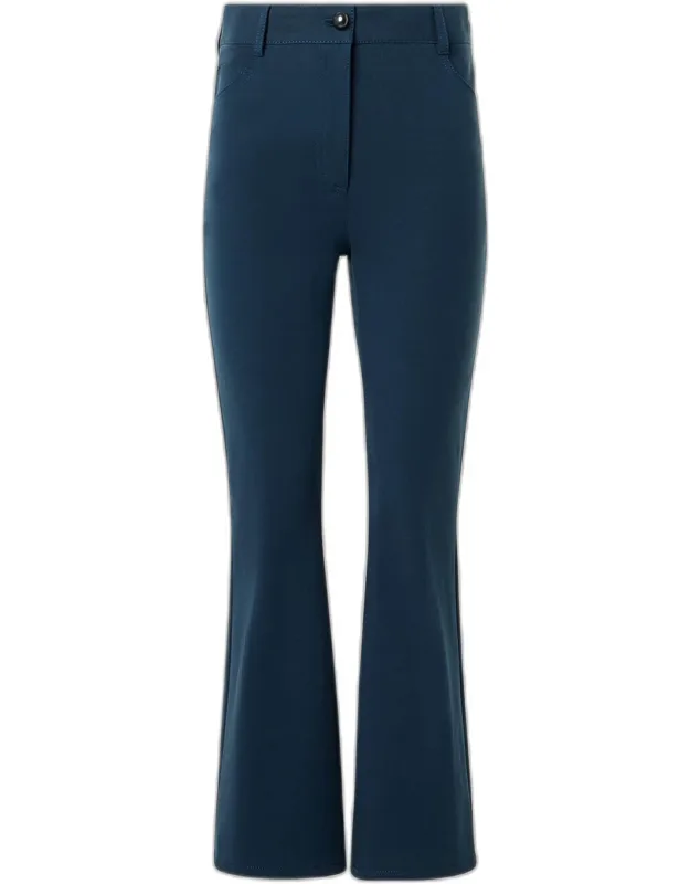 Cali Stretch Cotton Kick Flare Pants