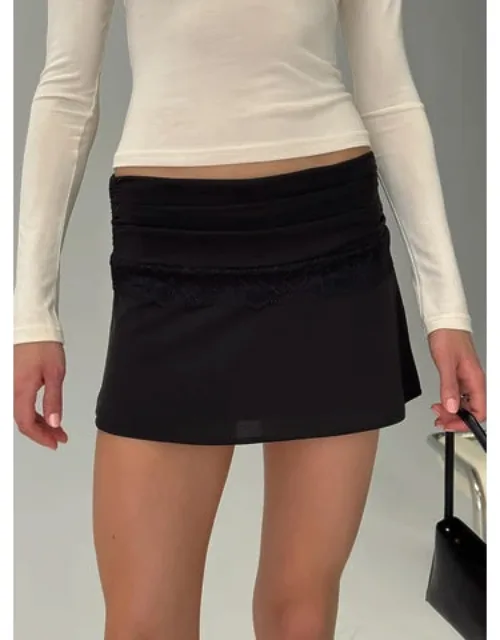 Lace Mini Skirt