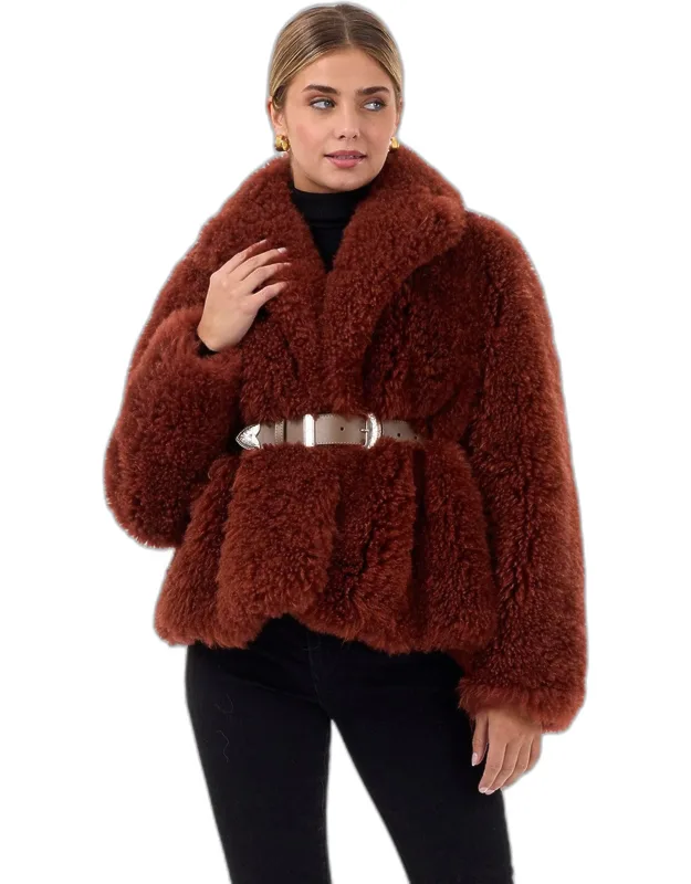 Cashmere Goat Jacket, Belt