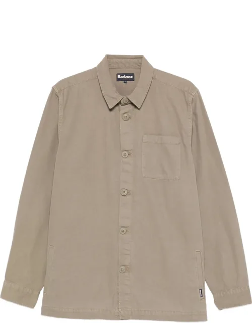 Chest-pocket Buttoned Shirt
