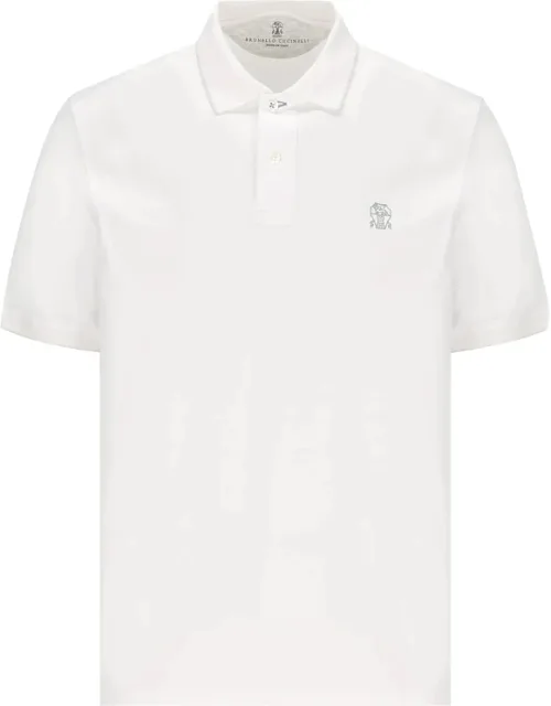 Embroidered-logo Polo Shirt