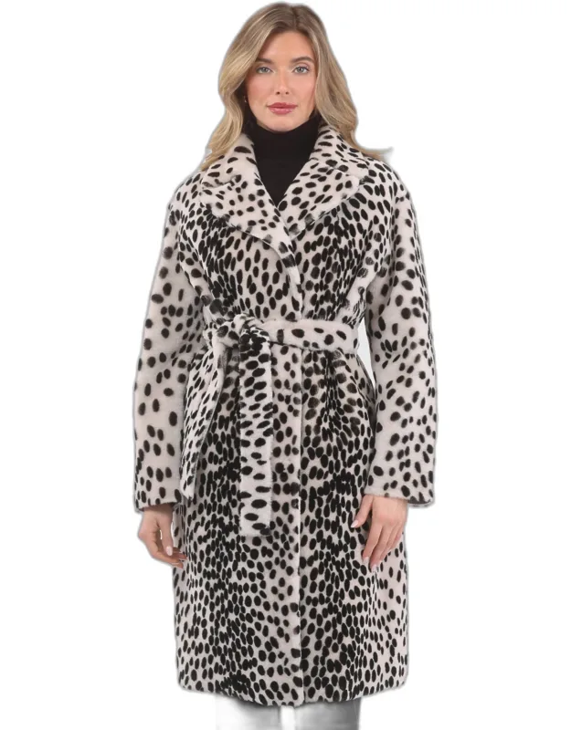 Reversible Shearling Lamb Coat