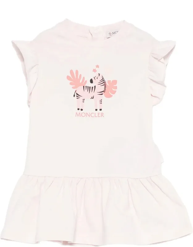 Ruffled Graphic Dress