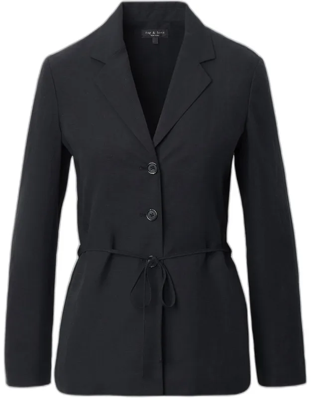 Chappell Slim Tie-waist Blazer