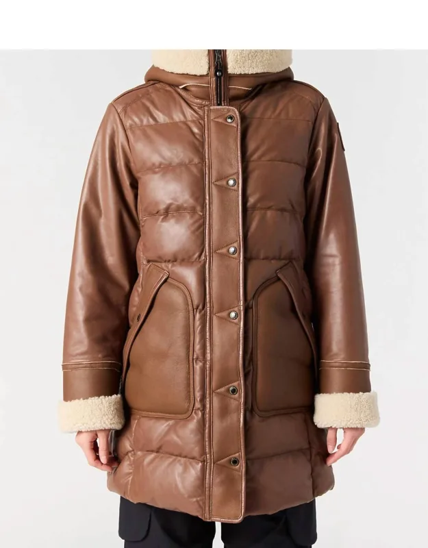 Demi Special Leather Coat