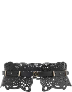 Perforated Leather Belt
