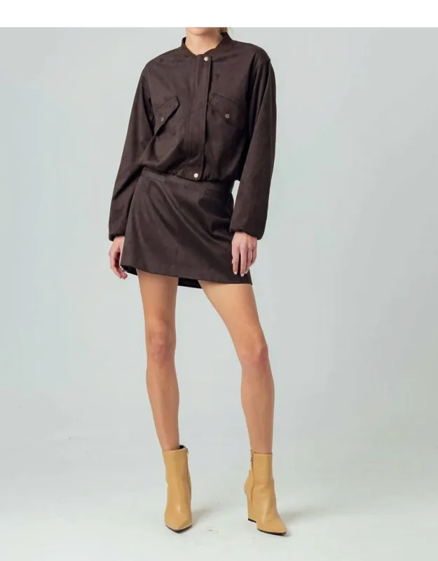 Suede Lyra Jacket