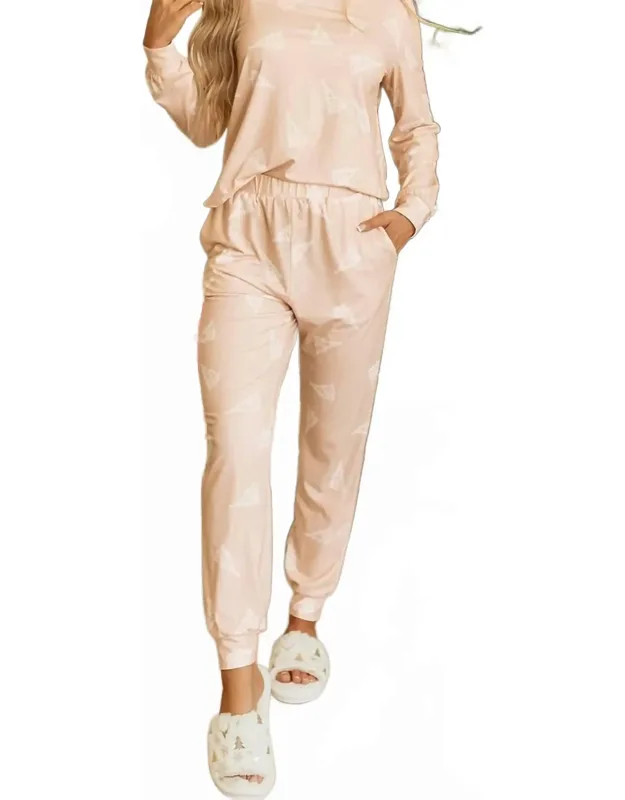 Christmas Top And Jogger Set