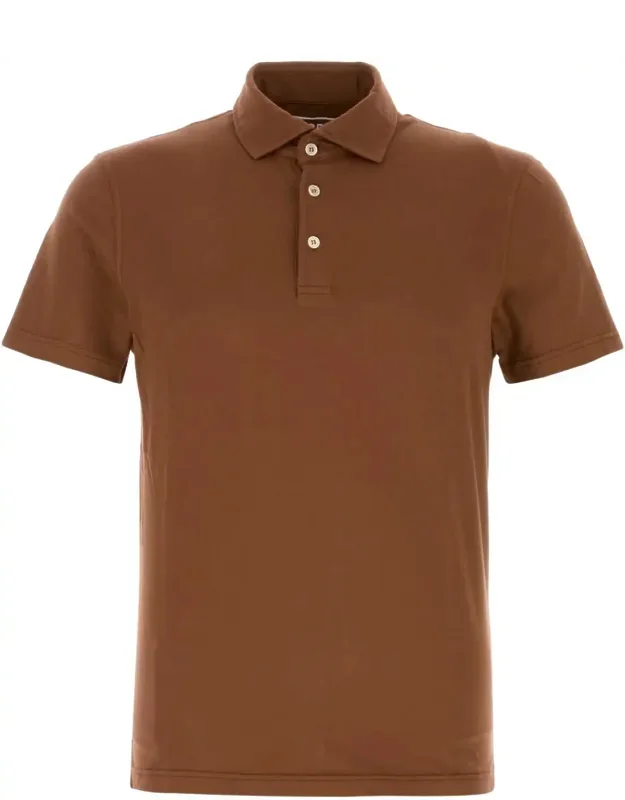 Stretch Cotton Polo Shirt