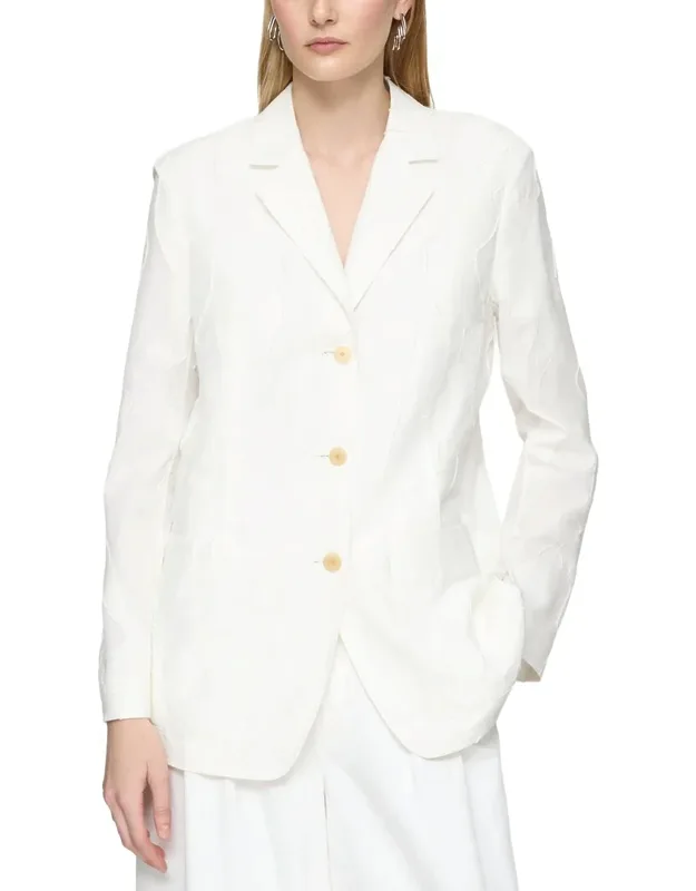 Patch Pocket Single Breasted Blazer