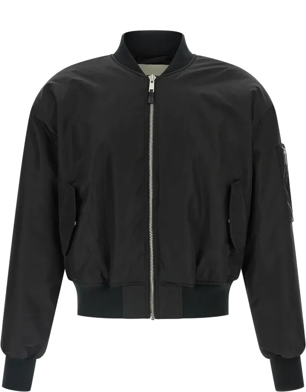 Nylon Bomber Jacket