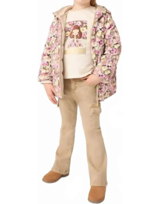Flared Cargo Pants
