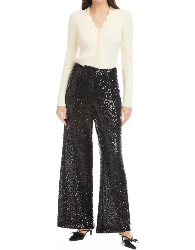 Lynette Sequin Trousers