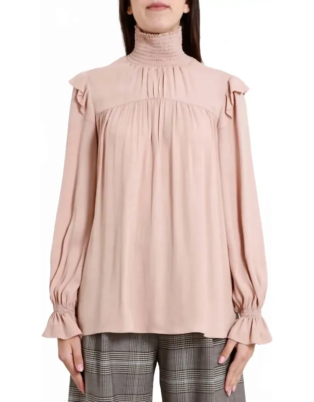 High Neck Blouse