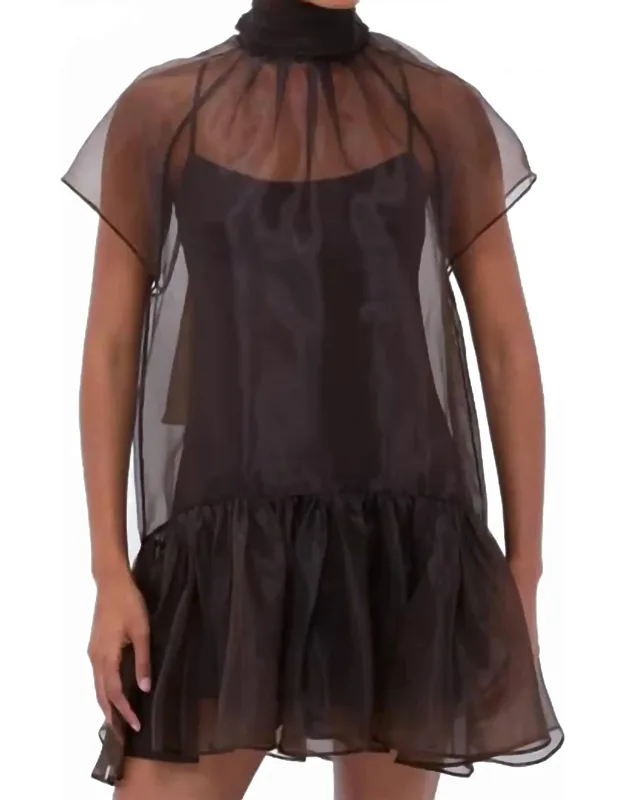 Beaux Tiered Mini Dress