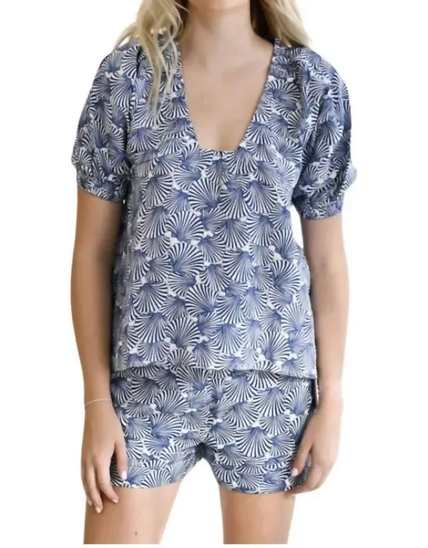 Marakesh Short Sleeve Top