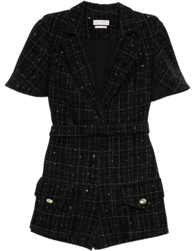 Tweed Jumpsuit
