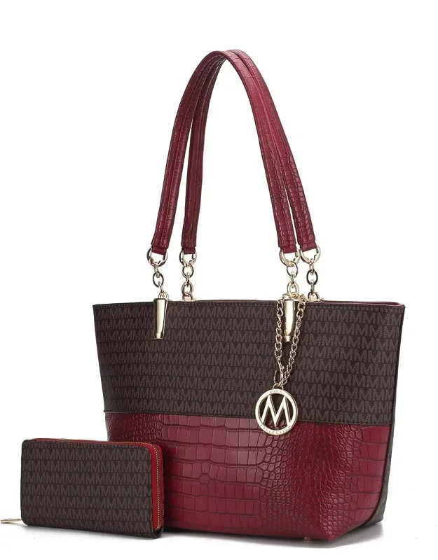 Sasha Tote Bag With Wallet Set