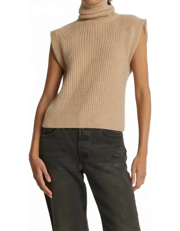 Isha Turtleneck Tank Top
