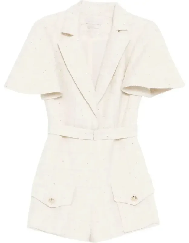 Tweed Jumpsuit